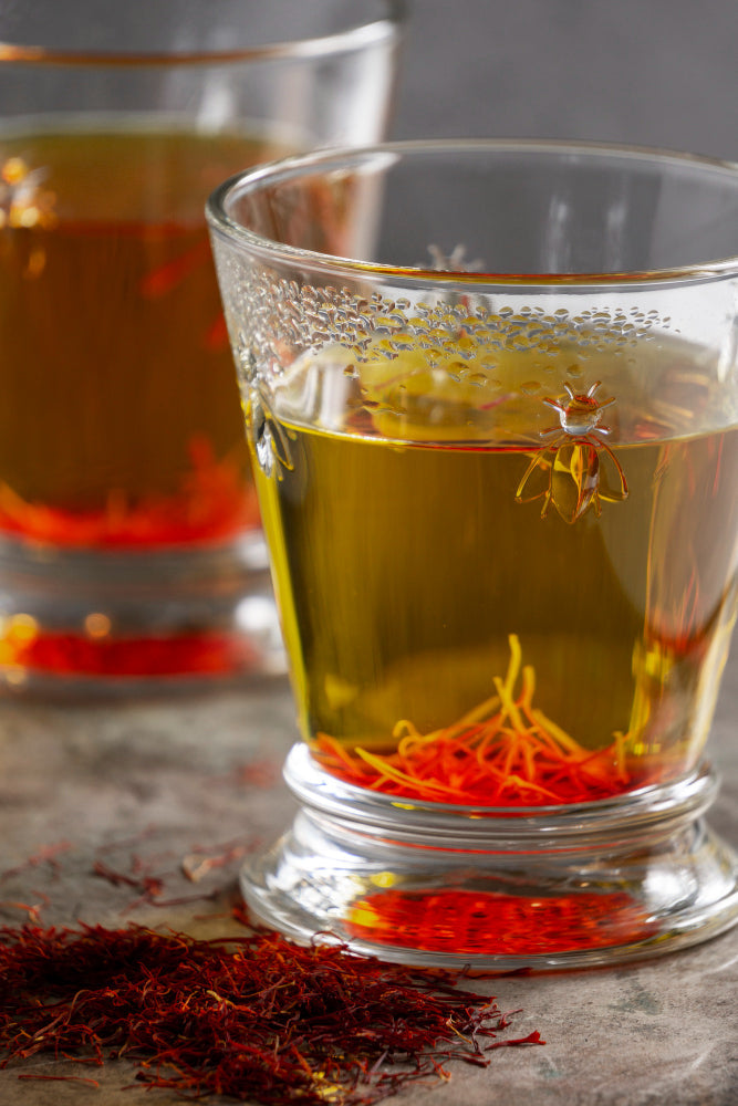 Saffron and Cardamom Tea