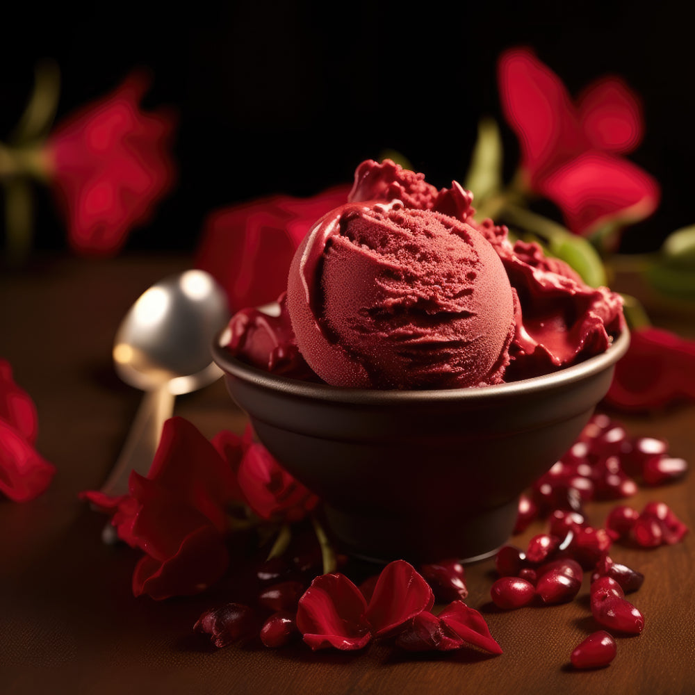 Saffron Pistachio Ice Cream