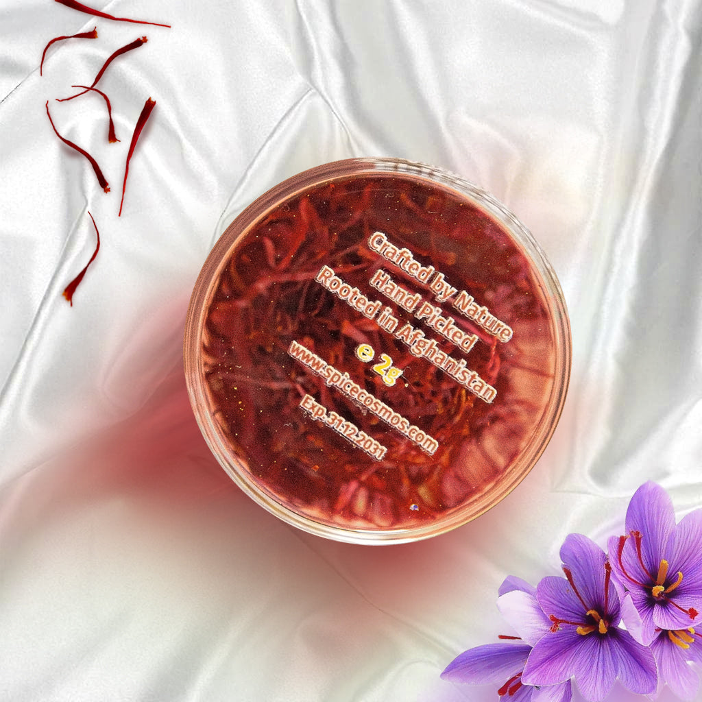 Afghan Premium Saffron Threads - 2g grams