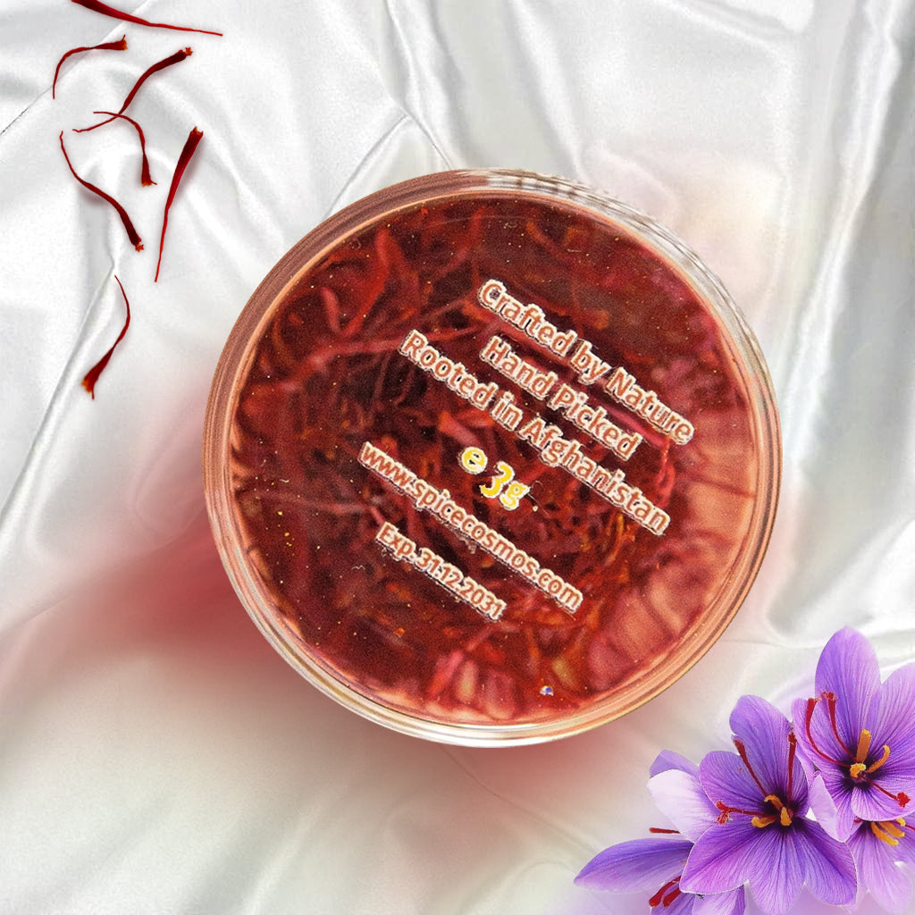 Afghan Premium Saffron Threads - 3g grams